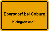 Wasunger Straße in Ebersdorf bei CoburgKleingarnstadt
