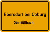 Schafgasse in Ebersdorf bei CoburgOberfüllbach