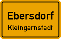 Straßen in Ebersdorf Kleingarnstadt