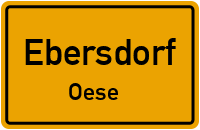 Hauptstraße in EbersdorfOese