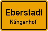 Gartenstraße in EberstadtKlingenhof