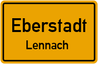 Buchhorner Holz-Weg in EberstadtLennach