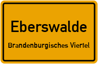 Senftenberger Straße in 16227 Eberswalde (Brandenburgisches Viertel)