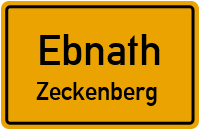 Straßenverzeichnis Ebnath Zeckenberg