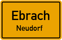 Straßen in Ebrach Neudorf