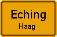 Straßenverzeichnis Eching Haag