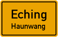 Haglweg in EchingHaunwang