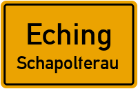 Kanalstraße in EchingSchapolterau