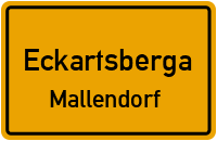 Oberer Heideweg in EckartsbergaMallendorf