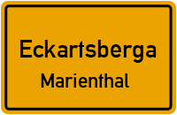 Kastanienallee in EckartsbergaMarienthal