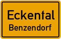 Straßenverzeichnis Eckental Benzendorf