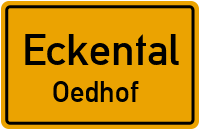 Straßenverzeichnis Eckental Oedhof