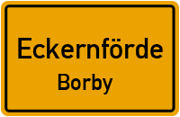 Teichstraße in EckernfördeBorby