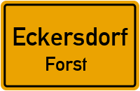Hohe Straße in EckersdorfForst