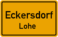 Straßenverzeichnis Eckersdorf Lohe