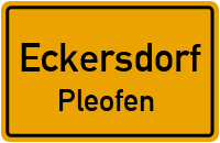 Pleofen in EckersdorfPleofen