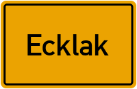 Ackenboer Moorweg in Ecklak