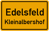 Kleinalbershof in EdelsfeldKleinalbershof