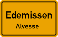 Straßenverzeichnis Edemissen Alvesse