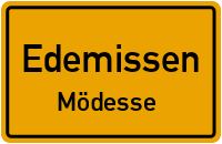 Münzstraße in EdemissenMödesse