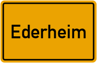 Ederheim in Bayern