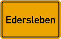 City Sign Edersleben