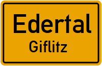 Straßenverzeichnis Edertal Giflitz