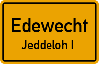 Straßenverzeichnis Edewecht Jeddeloh I