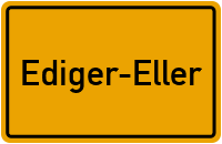 City Sign Ediger-Eller