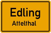 Straßenverzeichnis Edling Attelthal