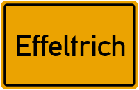 City Sign Effeltrich