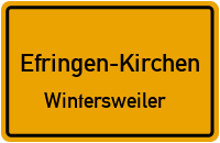 Kirchgasse in Efringen-KirchenWintersweiler
