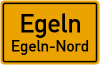 Dorfstraße in EgelnEgeln-Nord