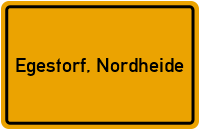 City Sign Egestorf, Nordheide