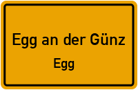Waldstraße in Egg an der GünzEgg