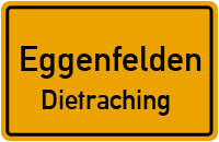 Straßen in Eggenfelden Dietraching