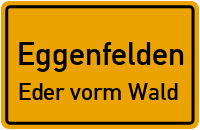 Straßen in Eggenfelden Eder vorm Wald