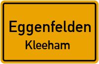 Straßen in Eggenfelden Kleeham