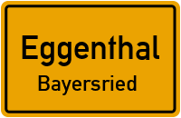 Straßenverzeichnis Eggenthal Bayersried