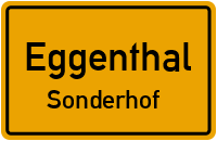 Straßenverzeichnis Eggenthal Sonderhof
