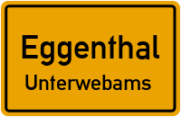 Straßenverzeichnis Eggenthal Unterwebams