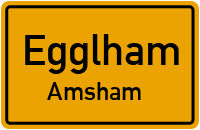 Bachstraße in EgglhamAmsham