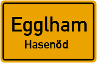 Straßenverzeichnis Egglham Hasenöd
