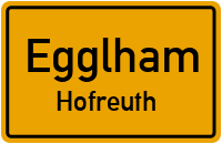 Straßenverzeichnis Egglham Hofreuth
