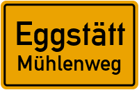 Mühlenweg in EggstättMühlenweg