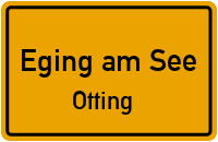 Straßen in Eging am See Otting