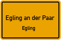 Flurstraße in Egling an der PaarEgling