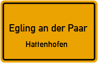 Straßen in Egling an der Paar Hattenhofen