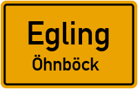 Straßenverzeichnis Egling Öhnböck