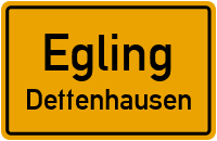 Straßenverzeichnis Egling Dettenhausen
